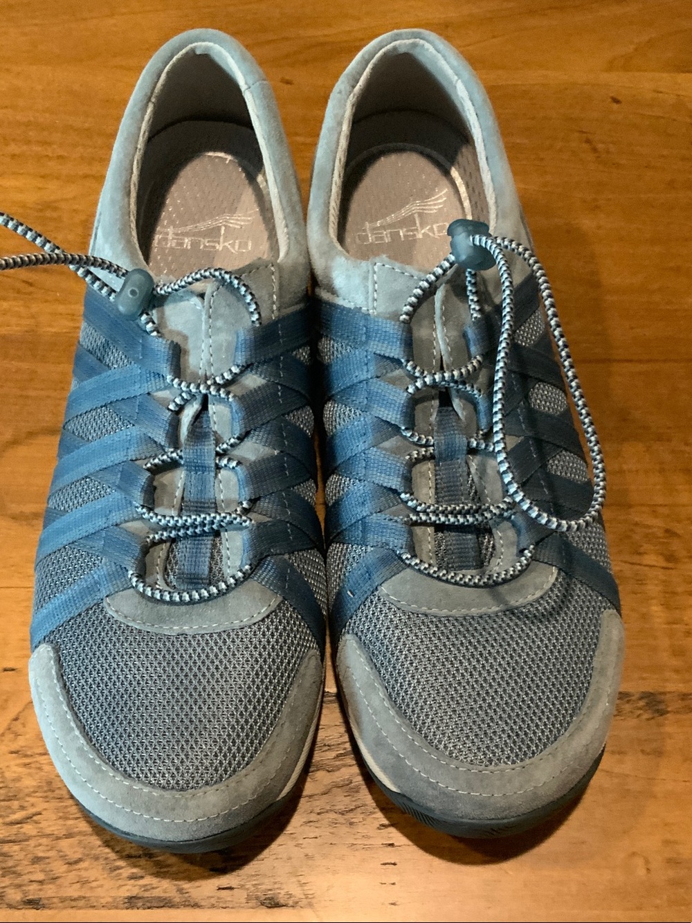 Dansko Women's Blue Slip-On Athletic Sneakers